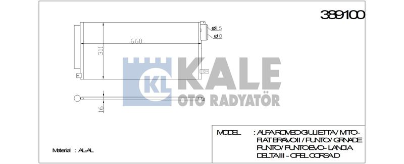 KALE OTO RADYATÖR