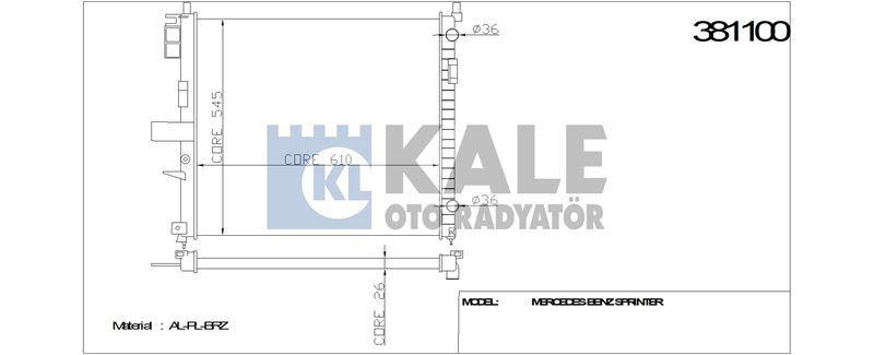 KALE OTO RADYATÖR