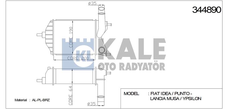 KALE OTO RADYATÖR